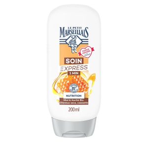LE PETIT MARSEILLAIS Après-Shampoing Soin Express Miel 200ml