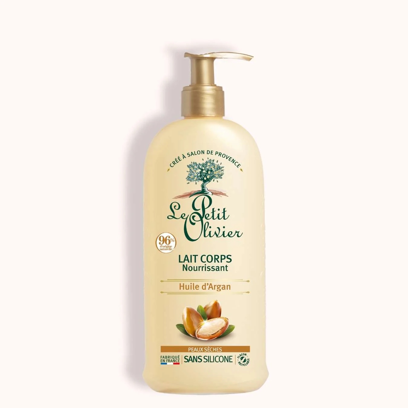 LE PETIT OLIVIER Lait Corps Nourrissant Huile D’Argan 250ml