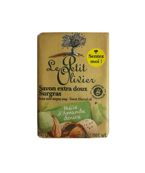 LE PETIT OLIVIER Savon Extra Doux Surgras Amande Douce 250 g