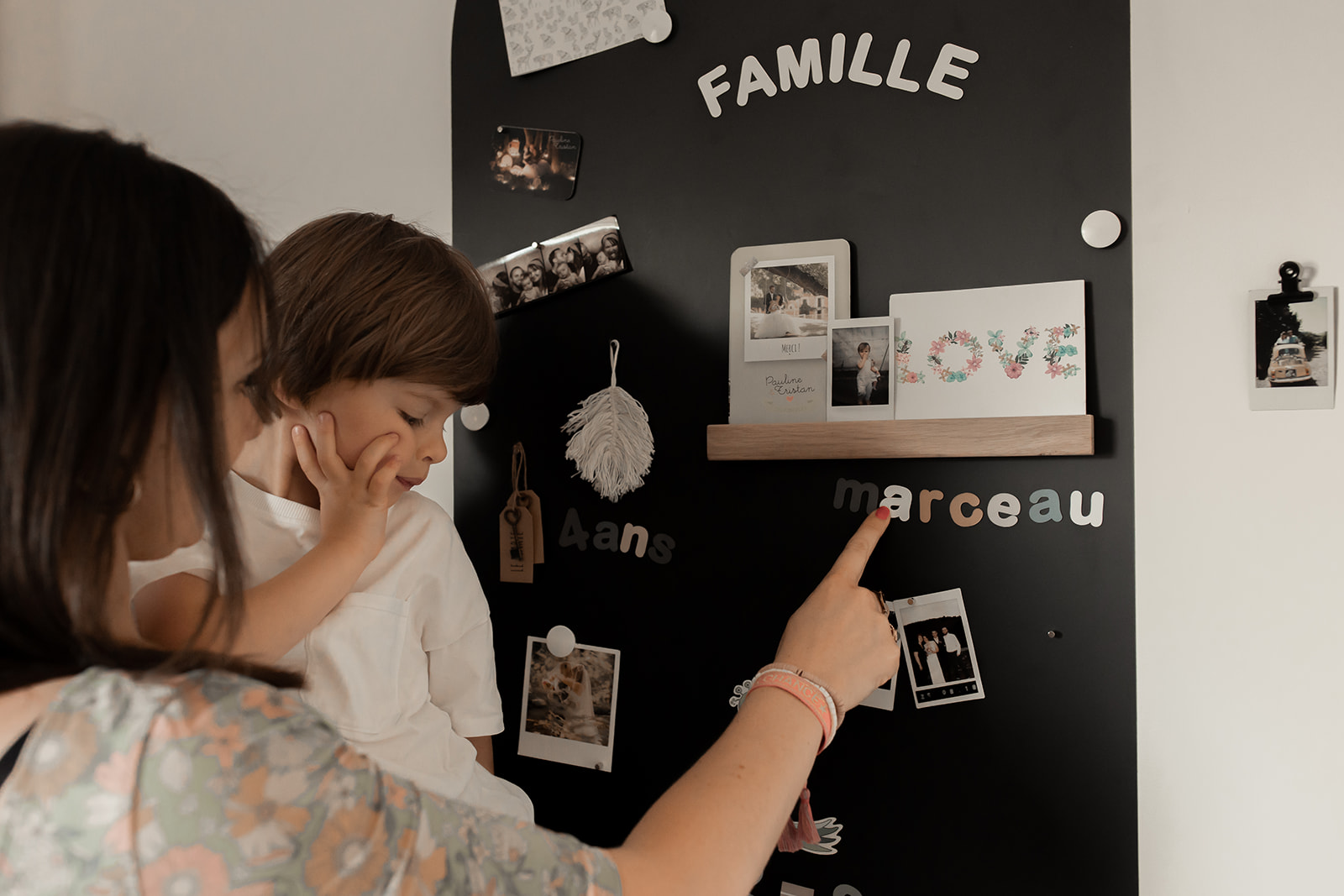 Lettres Magnétiques – Bleu Caramel – Image 5