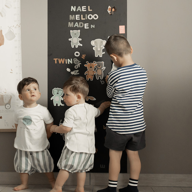 Lettres Magnétiques – Bleu Caramel – Image 4