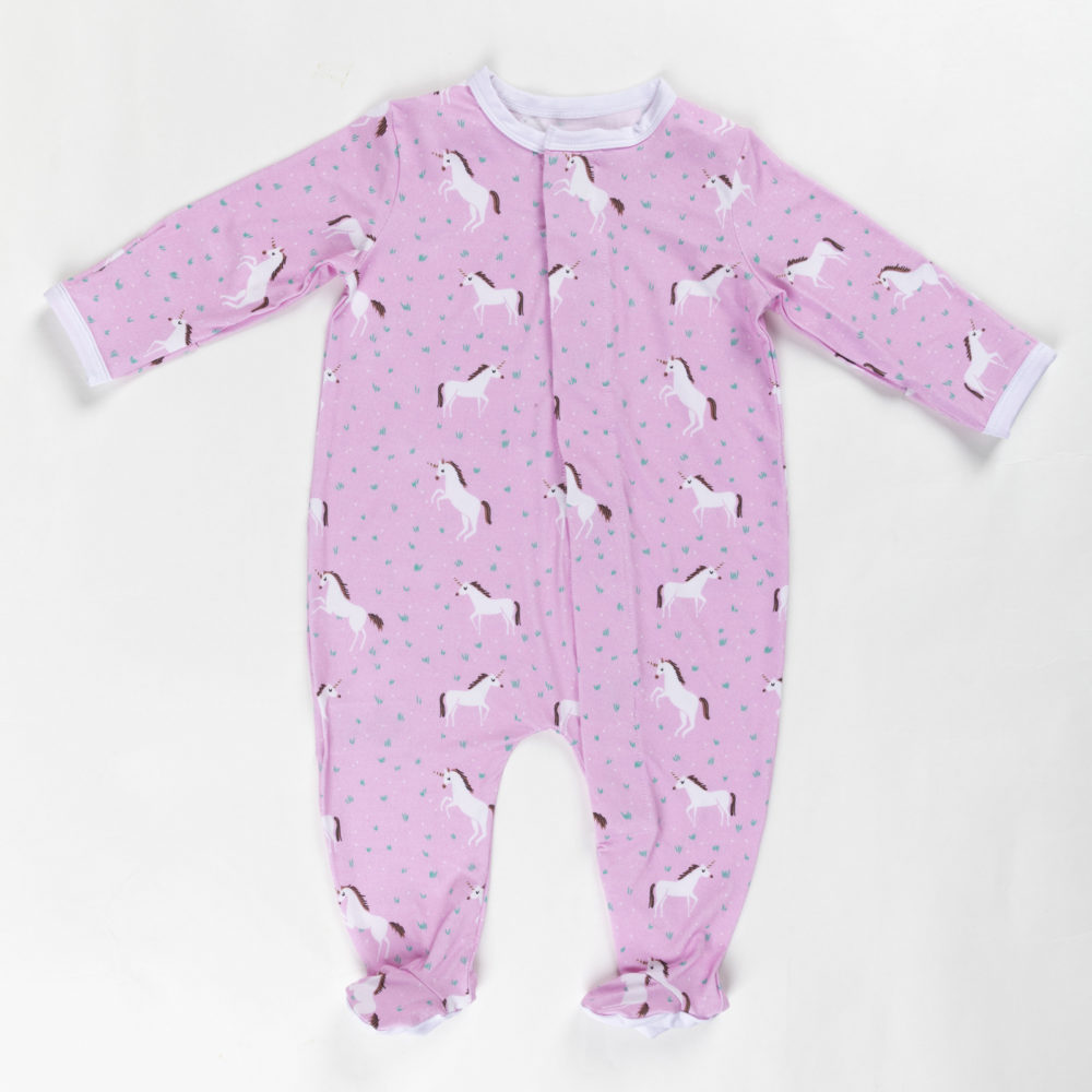 Pyjama Magnetic Baby Licorne Rose – Image 2