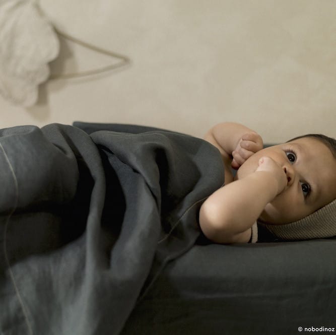 Couverture légère green blue – Nobodinoz – Image 2