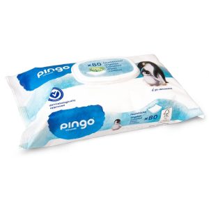 Lingettes bébé à l&rsquo;aloe vera 80 pièces – Pingo