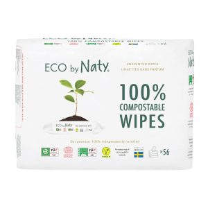 Lingettes douces pour bébé sans parfum 3 x 56 pièces – Naty