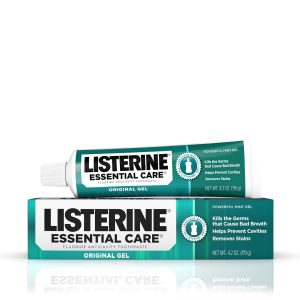 LISTERINE Pate Dentifrice Essential Care Original Gel 119g