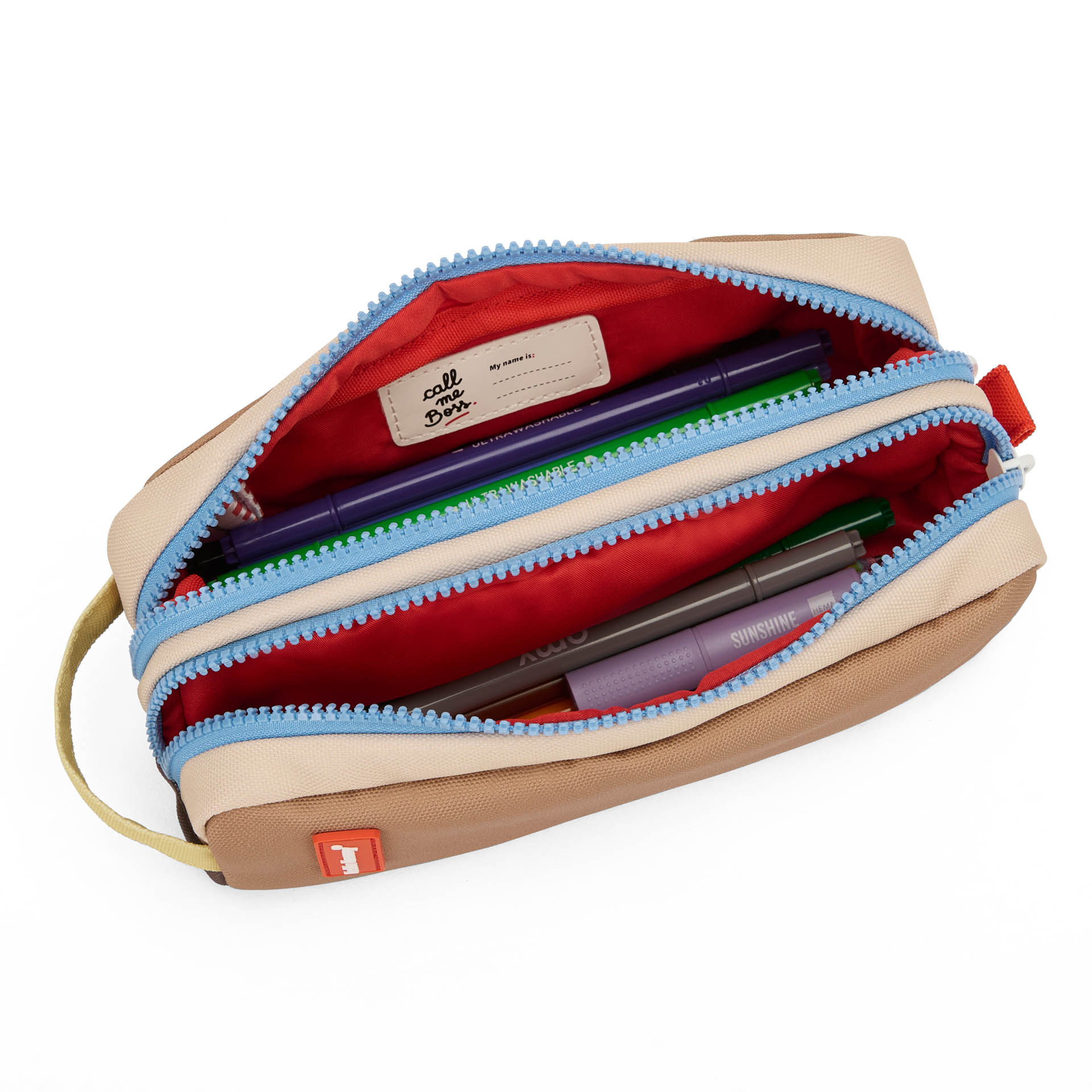 Trousse Double Compartiment Mini Walnut – Image 3
