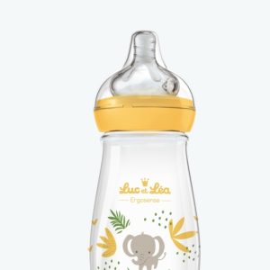 LUC ET LEA Biberon Ergosense Anti Colique Quatre Mois Et Plus 330ml