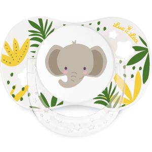 LUC ET LEA SUCETTE DISCRET PHYSIOLOGIQUE ÉLÉPHANT X1