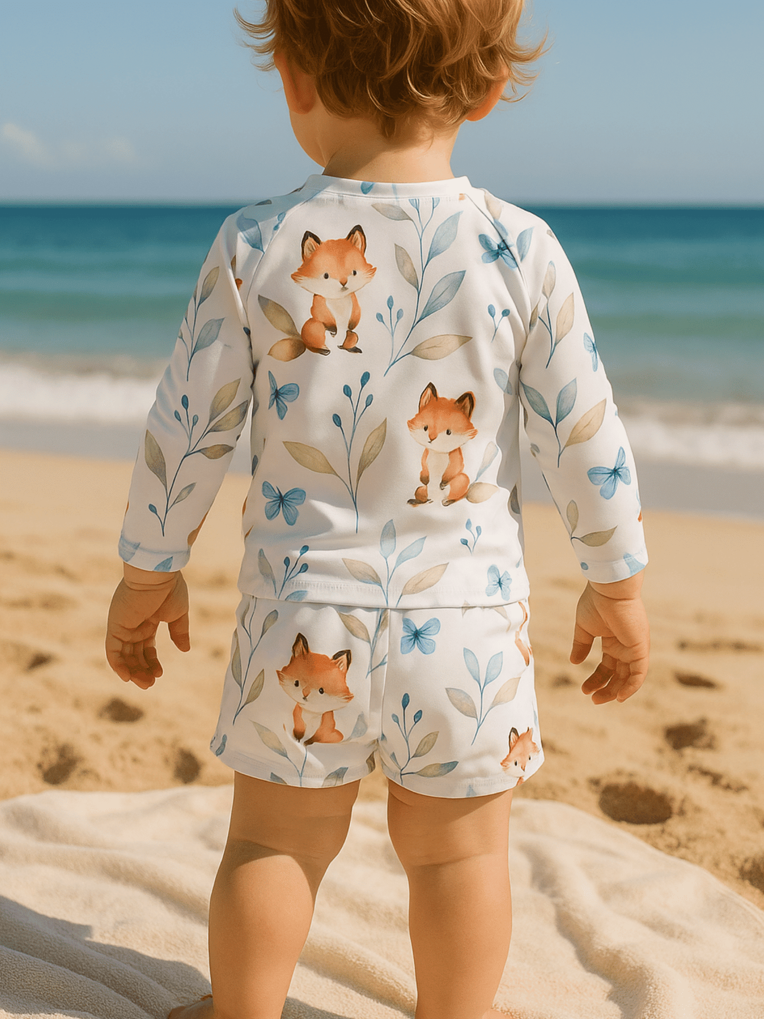 Maillot de bain anti-UV Renard – plusieurs tailles en stock