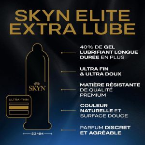 MANIX PRESERVATIF SKYN EXTRA LUBRIFIANT BOITE DE 10