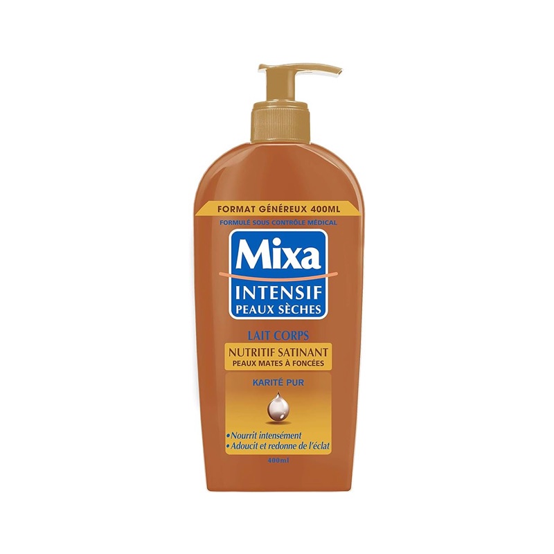MIXA Intensif Peaux Sèches Lait Corps Satinant 250ml