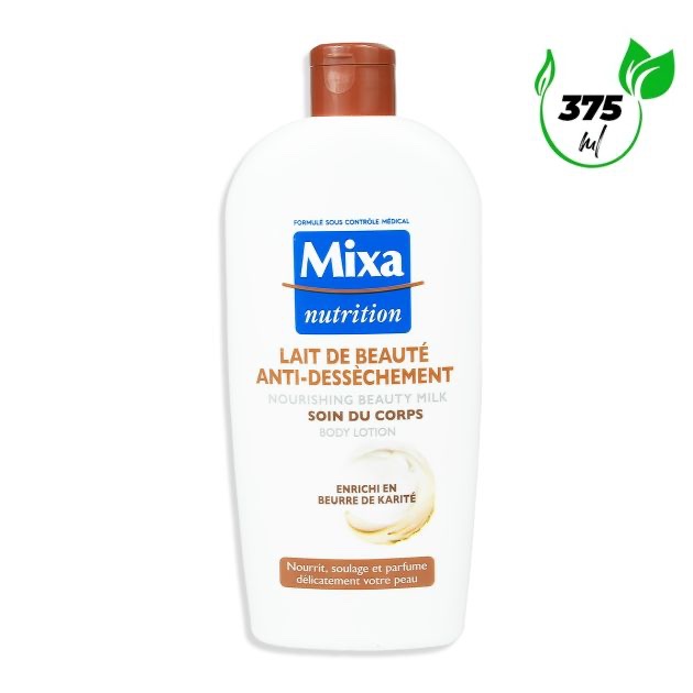 MIXA Nutrition Lait De Beauté Anti-dessèchement 375ml