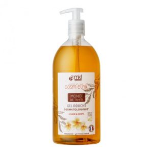 MKL Gel Douche certifie BIO Monoi De Tahiti 1L