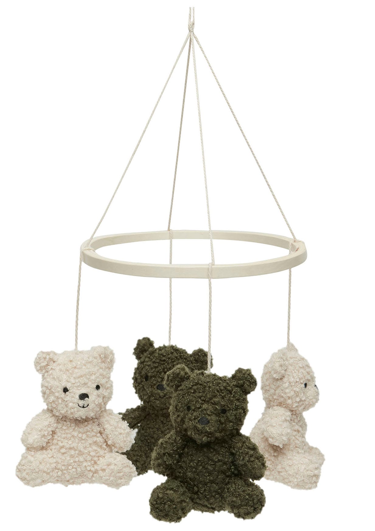 Mobile bébé Teddy Bear Leaf green/Naturel – Jollein