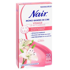NAIR Mono Bande De Cire visage x20
