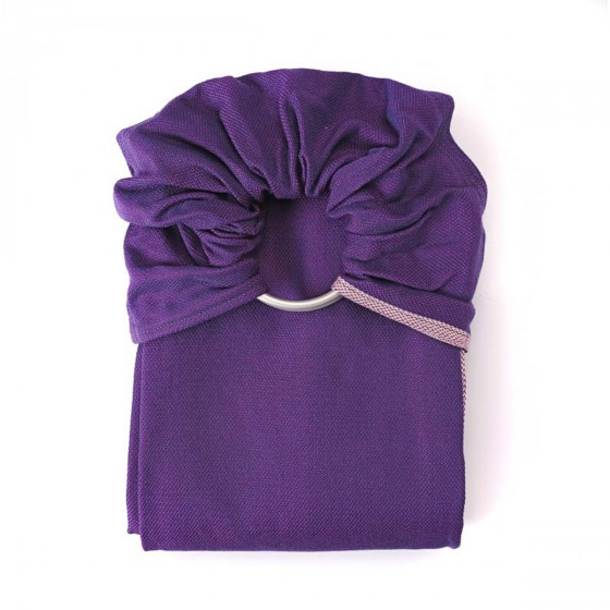 Sling de portage bébé Bleu Myrtille – Néobulle – Image 2