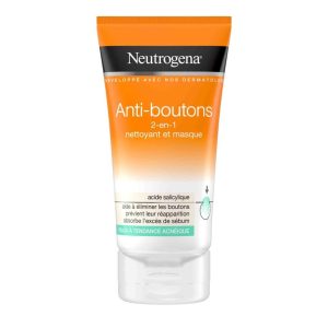 NEUTROGENA GEL ANTI-BOUTONS NETTOYANTE ET MASQUE 150ML