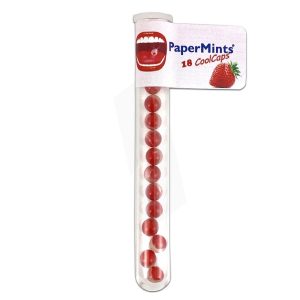 PAPERMINTS COOLCAPS FRAISE 18 Caps