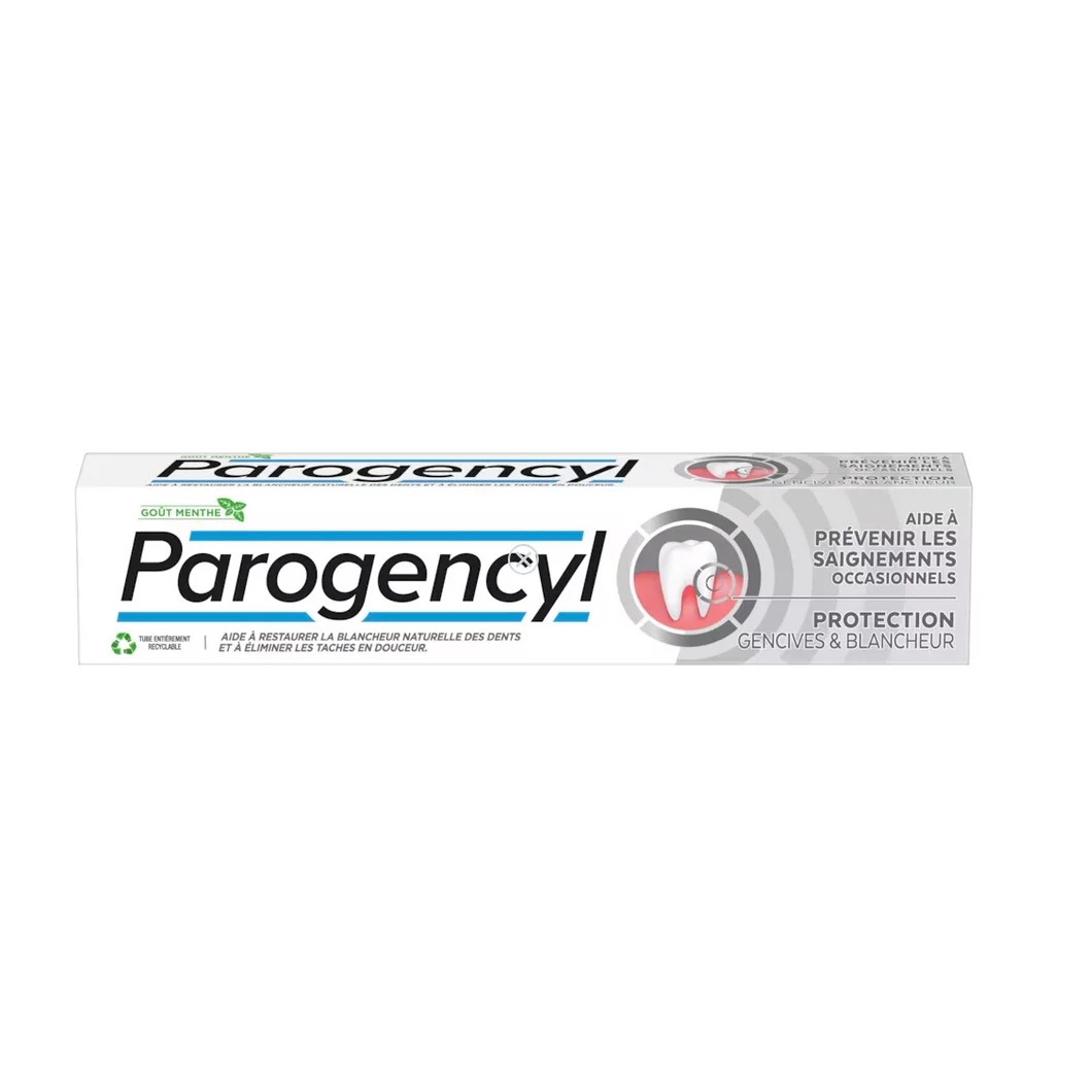 PAROGENCYL Dentrifrice Protection Gencives & Blancheur 75ml