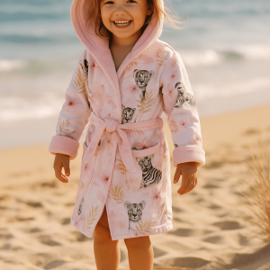 Peignoir enfants cousu main à personnaliser