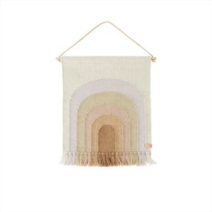 Petit tapis Follow The Rainbow lavande – OYOY