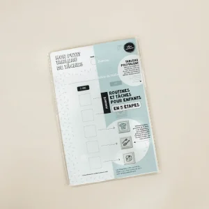 Mon petit tableau de routine/tâches – 5 étapes – Les Belles Combines