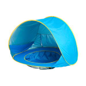 Tente de plage pour bébé avec piscine intégrée