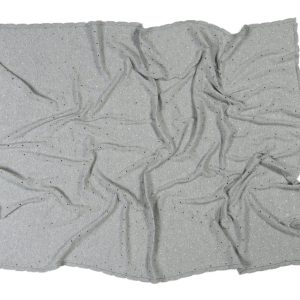 Plaid biscuit Light Grey 90 x 120 cm – Lorena Canals