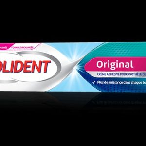 POLIDENT Original Fixe en 3D Original Fixation Forte + Anti-Particules 40g