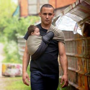 Echarpe de portage sans noeud (SUR COMMANDE)