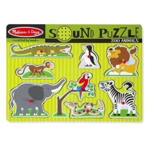 Puzzle sonore SAVANE en bois