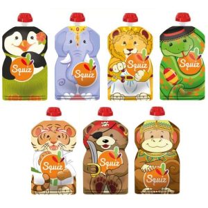 Gourdes réutilisables Pack de 7