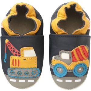 Chaussons cuir souple (taille 20/21)