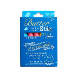 12 craies végétales de couleur