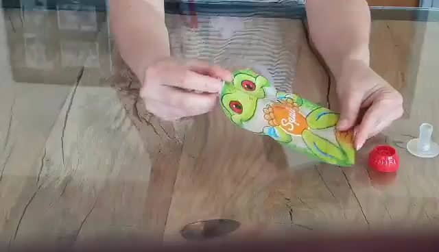 Gourdes réutilisables : fruits (lot de 2) 130ml – Image 2