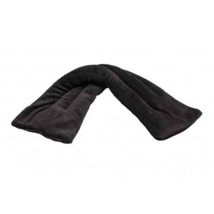 Bandeau bouillotte (micro-onde) lavande et blé NOIR