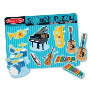 Puzzle sonore INSTRUMENTS DE MUSIQUE en bois