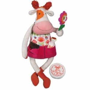 Peluche Anémone la vache d’activité