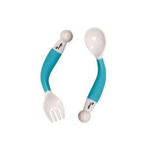 Cuillère et fourchette orientables