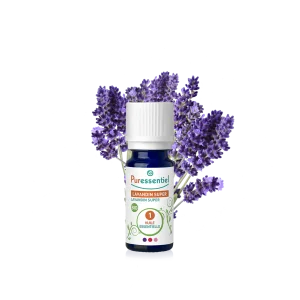 PURESSENTEL HUILE ESSENTIELLE LAVANDIN SUPER BIO 10ML