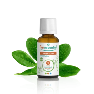 PURESSENTIEL HUILE ESSENTIELLE RAVINTSARA BIO 10ML