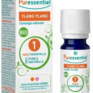 PURESSENTIEL Ylang Ylang Bio Huile Essentielle  5ml
