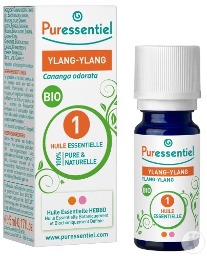 PURESSENTIEL Ylang Ylang Bio Huile Essentielle 5ml