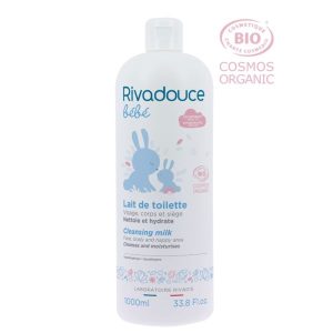 RIVADOUCE Lait De Toilette bebe Certifié BIO 1L