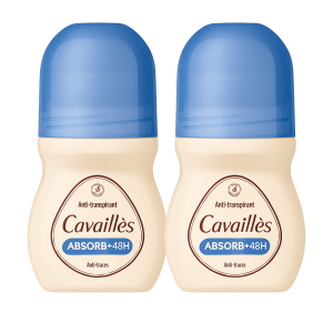ROGÉ CAVAILLES Deo Absorb+ Roll-on Duo 50ml x2