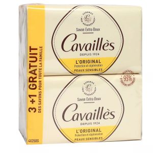ROGE CAVAILLES Savon Surgras Original 3+1 Gratuit 250g