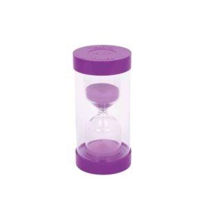 Sablier violet – timer 15 minutes