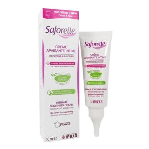 SAFORELLE Creme Apaisante Intime Irritations Et Quotidien 50ml