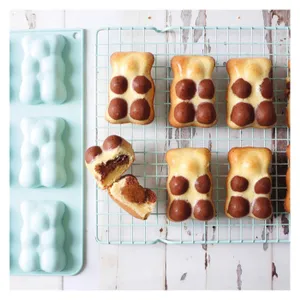 Moule en silicone 6 grands oursons Scrapcooking